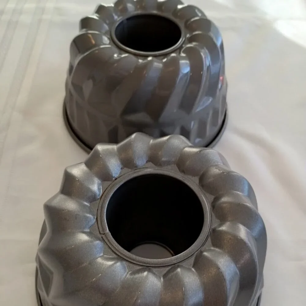 Set of 2 Kaiser Bundt or Jello Mold Pans made in Germany